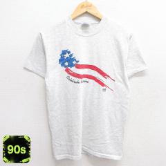 �Ò� �w�C���Y Hanes ���� �r���e�[�W T�V���c �����Y 90�N�� 90s DCD �N���[�l�b�N ���O���[ ���~�� S�T�C�Y ���� ���� �Ò�