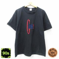 �Ò� �Q�X GUESS ���� �r���e�[�W T�V���c �����Y 90�N�� 90s �r�b�O���S �h�J �R�b�g�� �N���[�l�b�N USA�� �� �u���b�N spe  ���� �Ò�