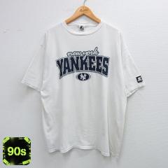 �Ò� �X�^�[�^�[ STARTER ���� �r���e�[�W T�V���c �����Y 90�N�� 90s MLB �j���[���[�N�����L�[�X �傫���T�C�Y �R�b�g�� �N ���� �Ò�