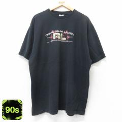 �Ò� �����t���[���� Ralph Lauren �`���b�v�X ���� �r���e�[�W �u�����h T�V���c �����Y 90�N�� 90s �r�b�O���S �傫���T�C�Y ���� �Ò�