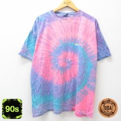 �Ò� ���� �r���e�[�W T�V���c �����Y 90�N�� 90s �V���o�[�h���[�V�e�B �傫���T�C�Y �R�b�g�� �N���[�l�b�N USA�� �s���N��  ���� �Ò�