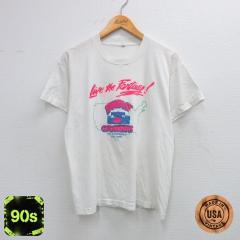 �Ò� �X�N���[���X�^�[�Y ���� �r���e�[�W T�V���c �����Y 90�N�� 90s ���[�V���O�J�[ �N���[�l�b�N USA�� �� �z���C�g L�T�C ���� �Ò�