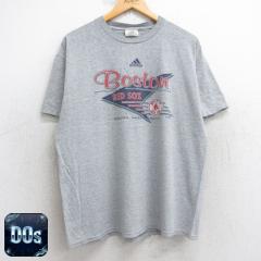 �Ò� �A�f�B�_�X adidas ���� �r���e�[�W T�V���c �����Y 00�N�� 00s MLB �{�X�g�����b�h�\�b�N�X �N���[�l�b�N �O���[ ���~�� ���� �Ò�