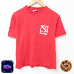 �Ò� �w�C���Y Hanes ���� �r���e�[�W T�V���c �����Y 80�N�� 80s DAN �R�b�g�� �N���[�l�b�N USA�� �� ���b�h M�T�C�Y ���� ���� �Ò�