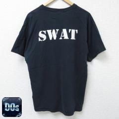 �Ò� ���� �r���e�[�W T�V���c �����Y 00�N�� 00s SWAT �R�b�g�� �N���[�l�b�N �� �u���b�N XL�T�C�Y ���� ���� �Ò�