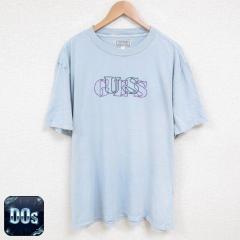 �Ò� �Q�X GUESS ���� �r���e�[�W T�V���c �����Y 00�N�� 00s �r�b�O���S �h�J �傫���T�C�Y �N���[�l�b�N ���� �l�C�r�[ spe  ���� �Ò�