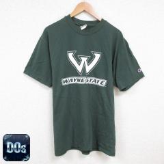 �Ò� �`�����s�I�� champion ���� �r���e�[�W T�V���c �����Y 00�N�� 00s WAYNE �R�b�g�� �N���[�l�b�N �� �O���[�� L�T�C�Y  ���� �Ò�