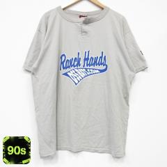 �Ò� �E�B���\�� ���� �r���e�[�W T�V���c �����Y 90�N�� 90s Ranck �w�����[�l�b�N �O���[ XL�T�C�Y ���� ���� �Ò�