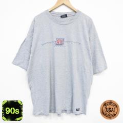 �Ò� �W�����X�|�[�c ���� �r���e�[�W T�V���c �����Y 90�N�� 90s AU �傫���T�C�Y �N���[�l�b�N USA�� �O���[ ���~�� XL�T�C ���� �Ò�