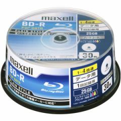 Maxell f[^pu[CfBXN BD-R 25GB uPLAIN STYLEv (1`4{Ή)CNWFbgv^[Ή (30Xsh) BR25PPLW