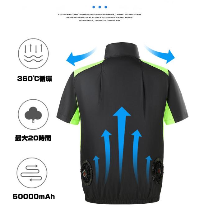 猛暑日には欠かせない フルセット -12°C冷却効果 9枚羽強力ファン 4段階風量調節可能 UV対策 涼しい 母の日 父の日 プレゼント ギフト