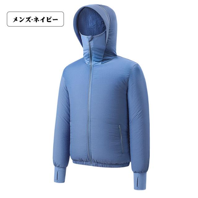 猛暑日には欠かせない フルセット -12°C冷却効果 9枚羽強力ファン 4段階風量調節可能 UV対策 涼しい 母の日 父の日 プレゼント ギフト