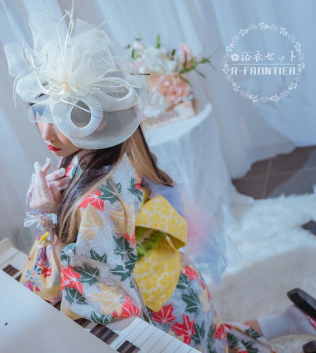 大人 女性 20代 30代 可愛い 個性的 花火大会 夏祭り 女性 レース 浴衣