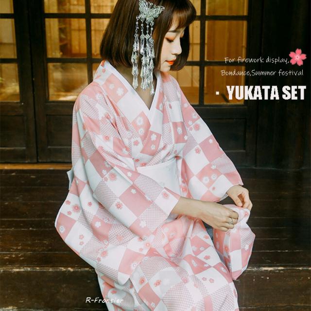 浴衣 可愛い 高校生 大人 大柄 女性 20代 30代 浴衣 可愛い 個性的 花火大会 夏祭り 女性用浴衣 女性浴衣 ゆかた 薄手 洗える 150cm 160cm 花火大会 夏祭り お祭り 旅行 浴衣