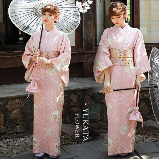 浴衣 ワンピース 大人 大柄 女性 20代 30代 可愛い 個性的 花火大会 夏祭り 女性用浴衣 女性浴衣 ゆかた 薄手 薄い 洗える 150cm 160cm 花火大会 夏祭り お祭り 旅行