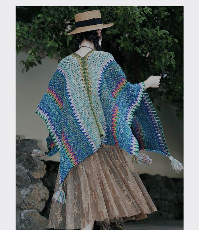 ワンピース+カーディガン S M L ボヘミアンキャミソールワンピース