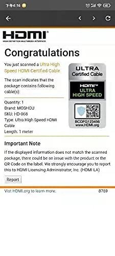 SIKAI 8K 光ファイバー HDMIケーブル 光速 hdmi2.1 eARC HDR対応 8K