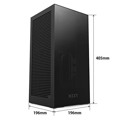 NZXT H1 Version2 PCケース コンパクト BLACK 電源、簡易水冷付属 CS