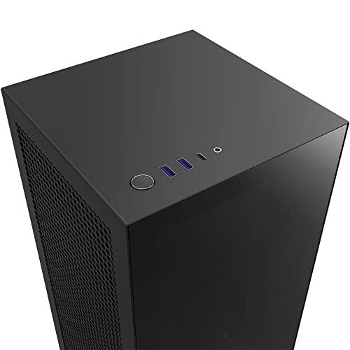 NZXT H1 Version2 PCケース コンパクト BLACK 電源、簡易水冷付属 CS