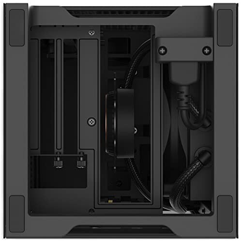 NZXT H1 Version2 PCケース コンパクト BLACK 電源、簡易水冷付属 CS