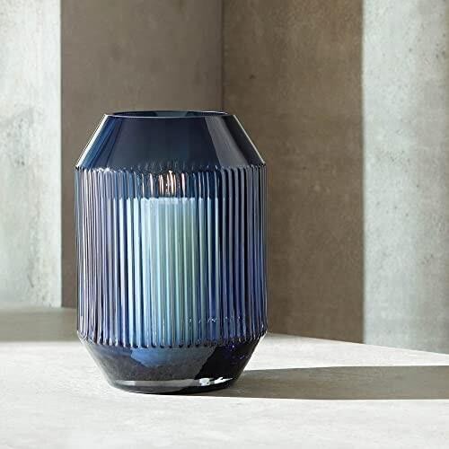 LSA (エルエスエー) Rotunda Lantern/Vase H26cm Sapphire