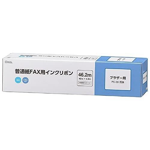 オーム電機 ファクス用インクリボン S-B2タイプ OAI-FBB46S 01-3854