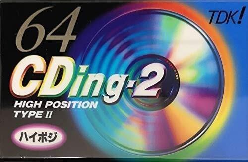 TDK カセットテープ CDing・2 ハイポジ 64分 CD2-64G