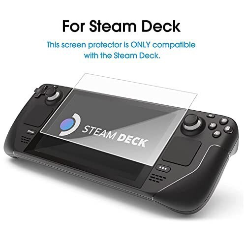 RDFJ Steam Deck用 液晶保護フィルム ガラスフィルム 前後保護 9H高