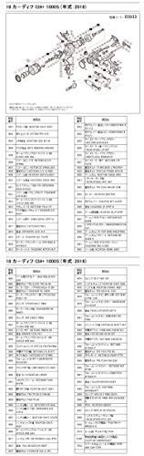 純正パーツ 18 カーディフ CI4+ 1000S スプール組 パートNo 13CGNの