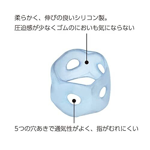 コクヨ 紙めくり リング型 メクリン 50個入 M ブルー メク-5021TB