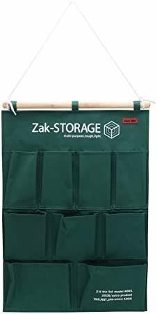 高儀Takagi ウォールポケット Zak-STORAGE グリーン WP-400G