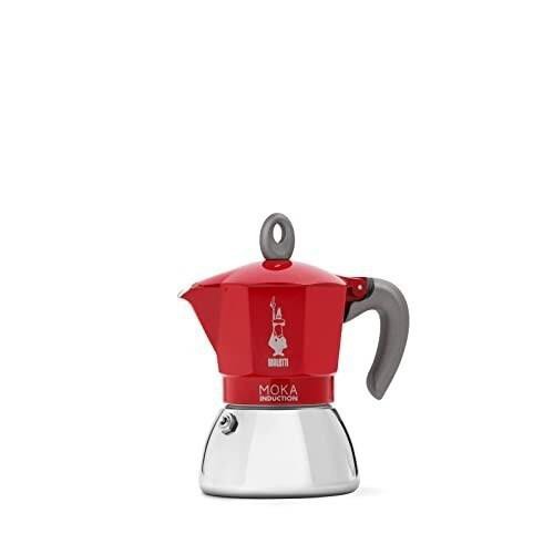 Bialetti (ビアレッティ) モカ インダクション レッド 4カップ用 IH