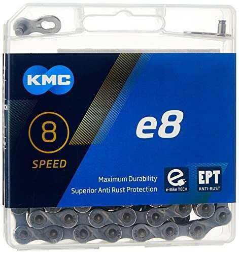 KMC e8 SPORT EPT 8段 E-SPORTBIKE用 チェーン 中 - 自転車パーツ