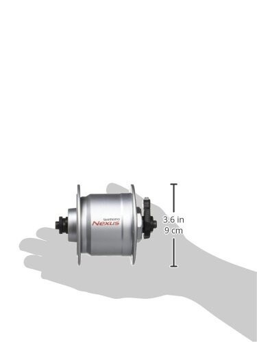 シマノSHIMANO ハブダイナモ DH-C3000 シルバー 36H QR E2 6V-3.0W OLD