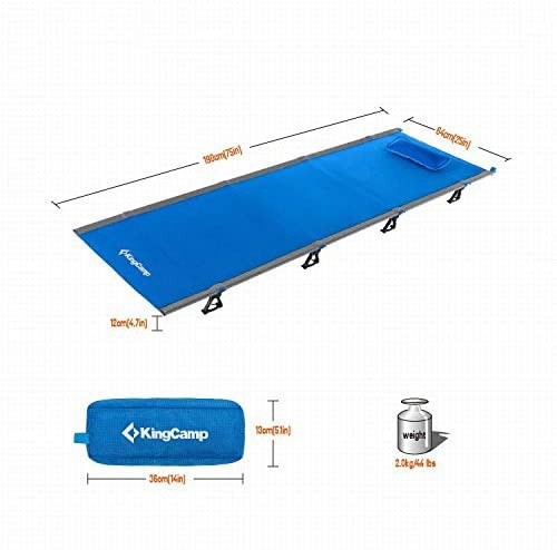 KingCamp コット 国際デザイン大賞 キャンプコット 簡易 コンパクト