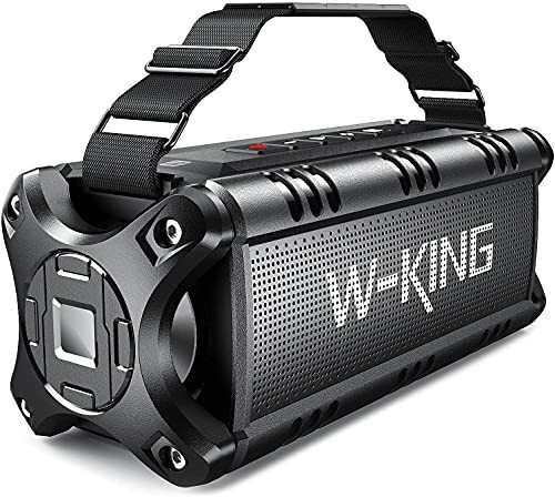 Bluetooth スピーカー、W-KING 50W ワイヤレススピーカー bluetooth 重