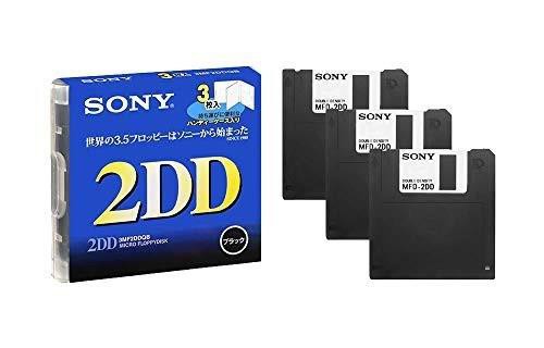 SONY 3.5型フロッピーディスク マイクロフロッピーディスク 2DD 3枚