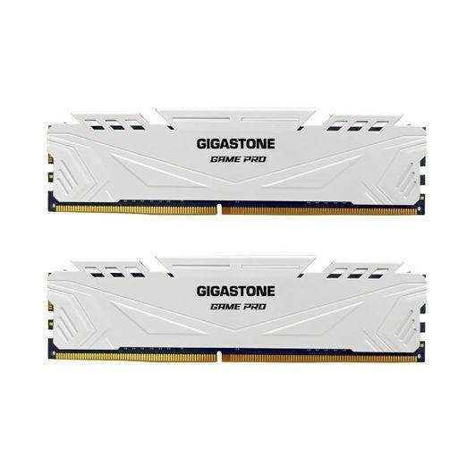 メモリ DDR4 GIGASTONE WHITE GAME PRO デスクトップPC用メモリ DDR4 8GBX2枚 16GB DDR4-3200MHZ PC4-25600 CL16 1.35V 288 PIN UN