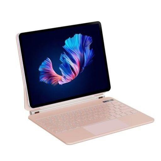 2024新型マジックキーボード SUKEBON IPAD 第10世代 キーボードケース 10.9インチ 日本技適認証取得電量表示 トラックパッド付き