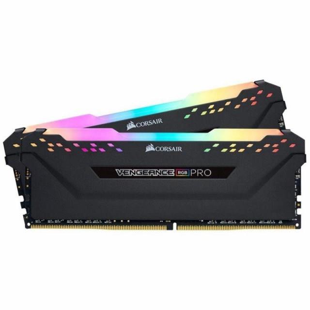 CORSAIR DDR4-3600MHz デスクトップPC用 メモリ VENGEANCE RGB PRO シリーズ 16GB 8GB×2枚 CMW16GX4M2Z3600C18