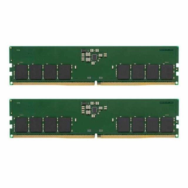 キングストンテクノロジー Kingston デスクトップPC用メモリ DDR5 4800MT秒 8GB×2枚 CL40 1.1V KVR48U40BS6K2-16 製品寿命期間