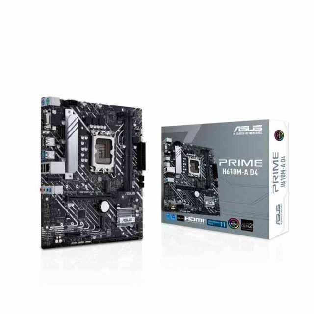 ASUS INTEL 第12世代 CPU LGA1700 対応 H610 チップセット mic-ATX マザーボード PRIME H610M-A D4 国内品