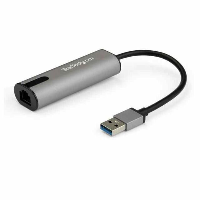 LANアダプターUSB 3.01x RJ45100Mbps1G2.5Gスペースグレー