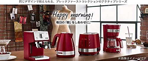 デロンギ DeLonghi ドリップコーヒーメーカー パッションレッド アクティブシリーズ レッド 5カップ ICM14011J-R