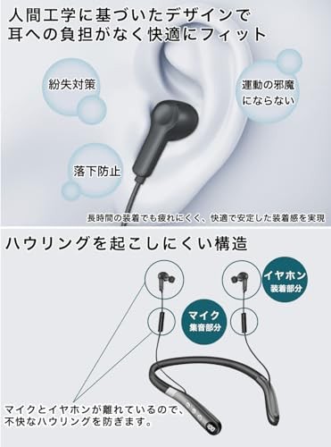 Deligoo 集音器 しゅうおんき 充電式 首かけ集音器 高齢者向け 軽量 ノイズ低減 ハウリングしにくい Bluetooth テレビ音楽対応 紛