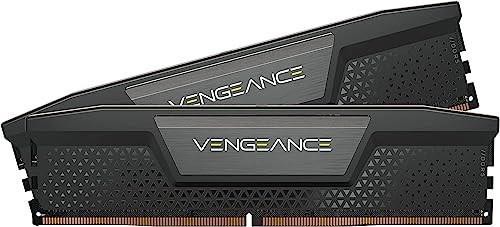 CORSAIR DDR5-6400MHz デスクPC用メモリ VENGEANCE DDR5シリーズ PC5-51200 Intel XMPメモリキット 32GB ブラック 16GB×2枚 C