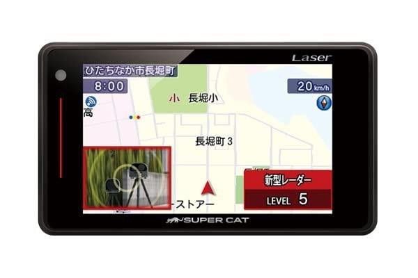 Yupiteru ユピテル GS303 新型レーダー式移動オービス対応3.6型液晶GPS内蔵レーザー＆レーダー探知機の通販は