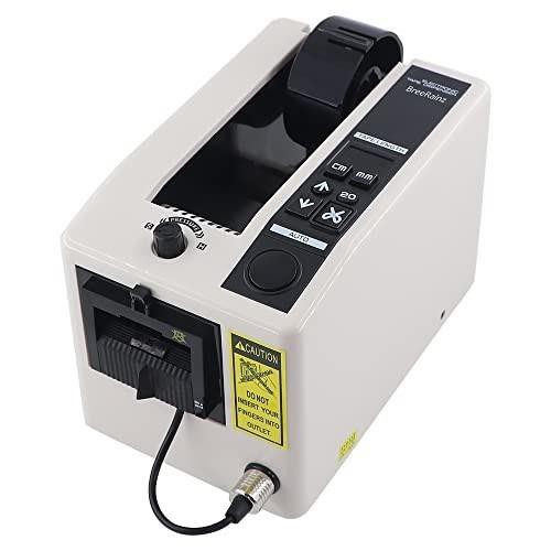 電動テープカッター 自動テープカッター 作業効率UP M1000 自動テープディスペンサー 業務用大巻小巻両用 テープ長さ設定可能 コンパクの通販は