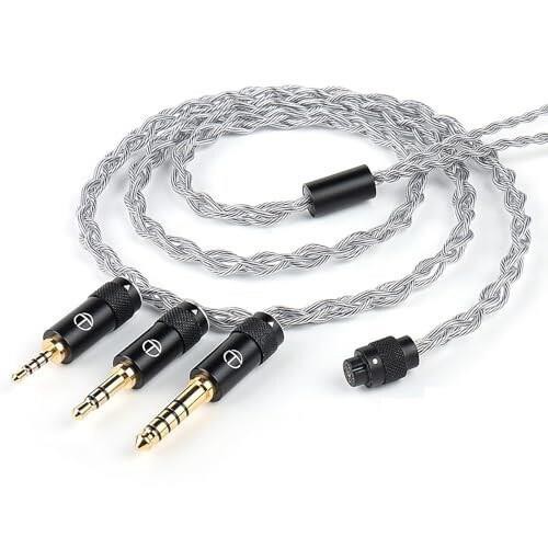 Linsoul TRN Sea Serpentグレー 4コア銅＆銀メッキイヤホン