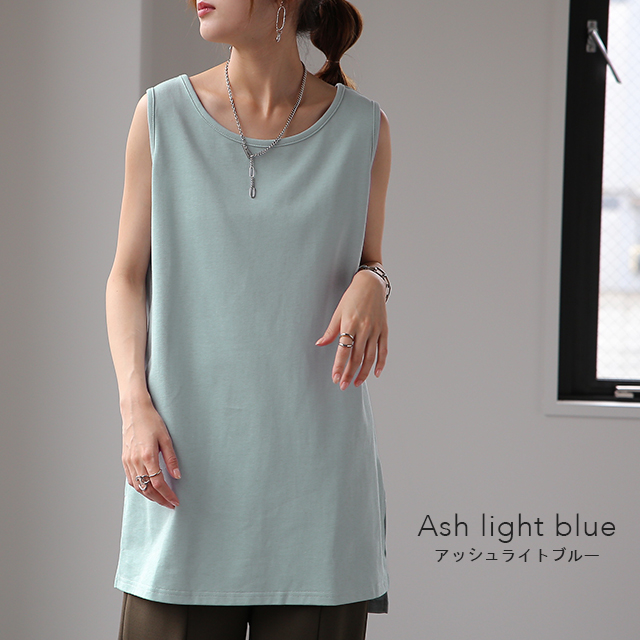 bibiy チュニック　タンクトップ シルクライクポリサテンタンクトップ｜BIGI online store - ビギ